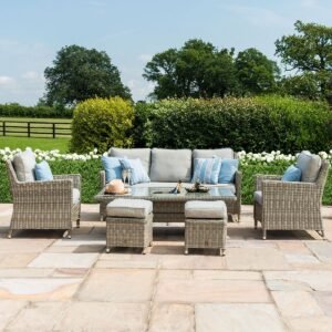 Oxford Sofa Rattan Dining Set