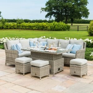 Alternative view of Oxford Rattan Corner Dining Set