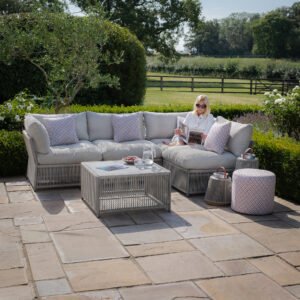 Maldives Rope Weave Small Corner Sofa Set